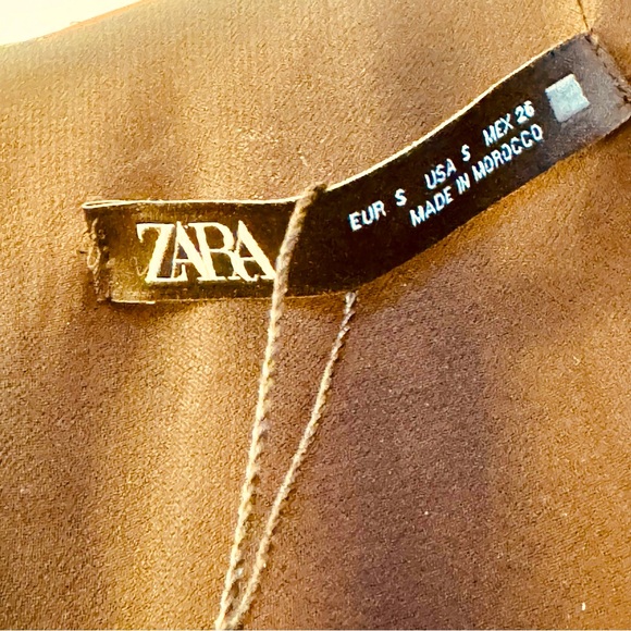 ZARA V-NECK CUTOUT DRESS- S - Picture 7 of 11